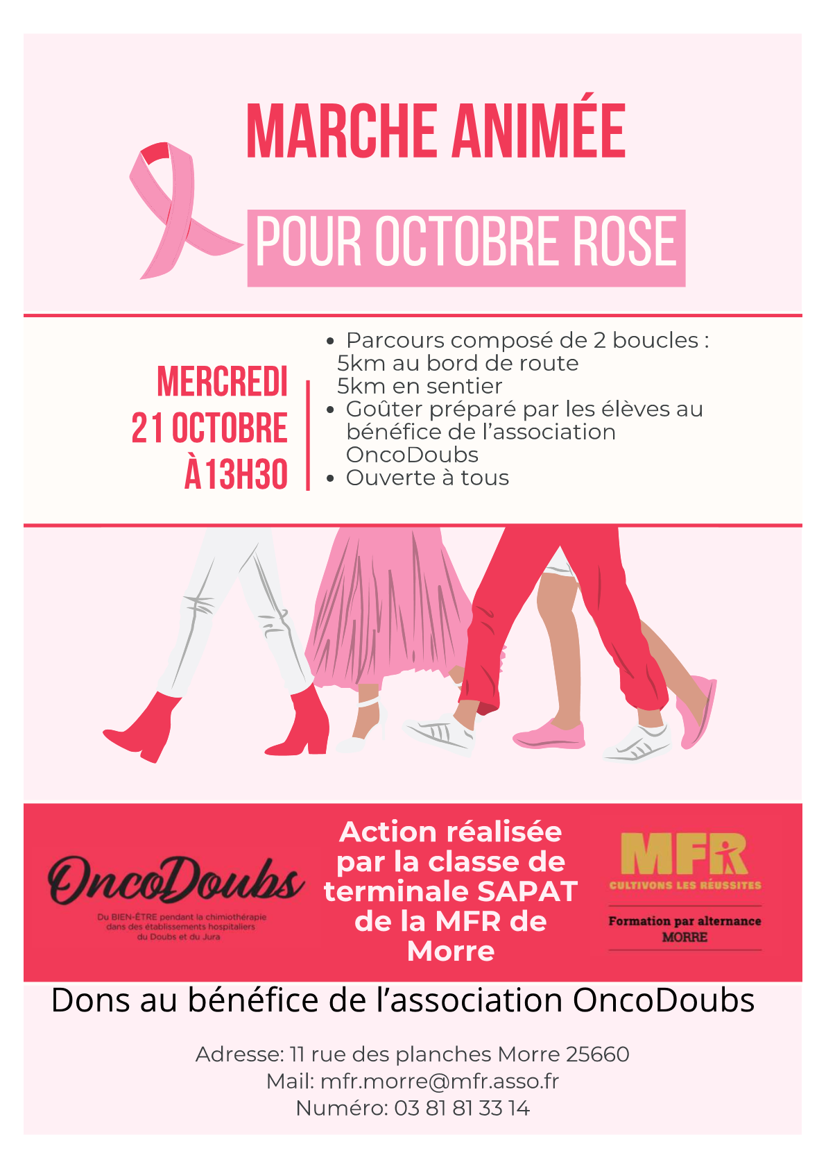 Marche pour Octobre Rose