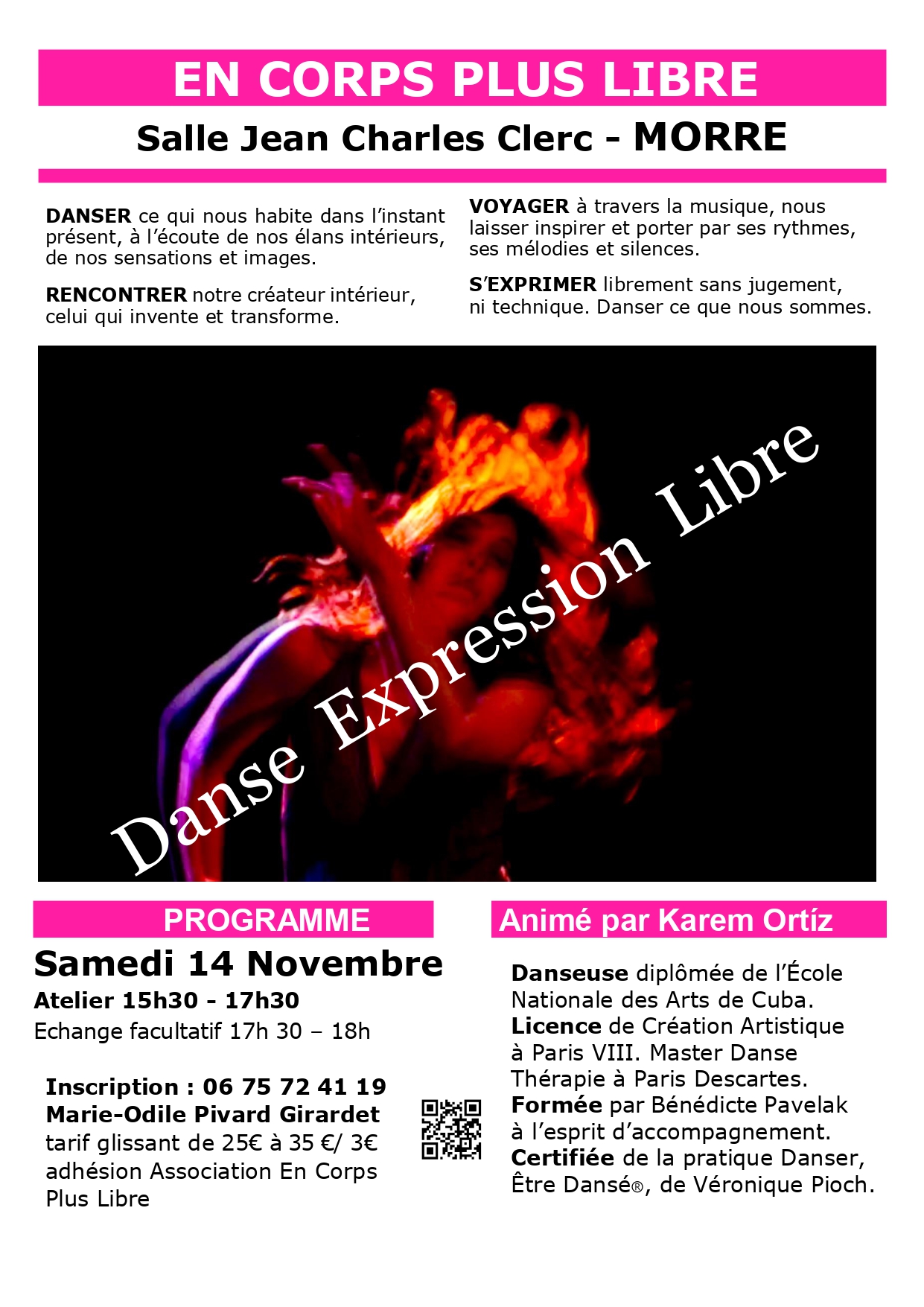 Stage DANSE EXPRESSION LIBRE